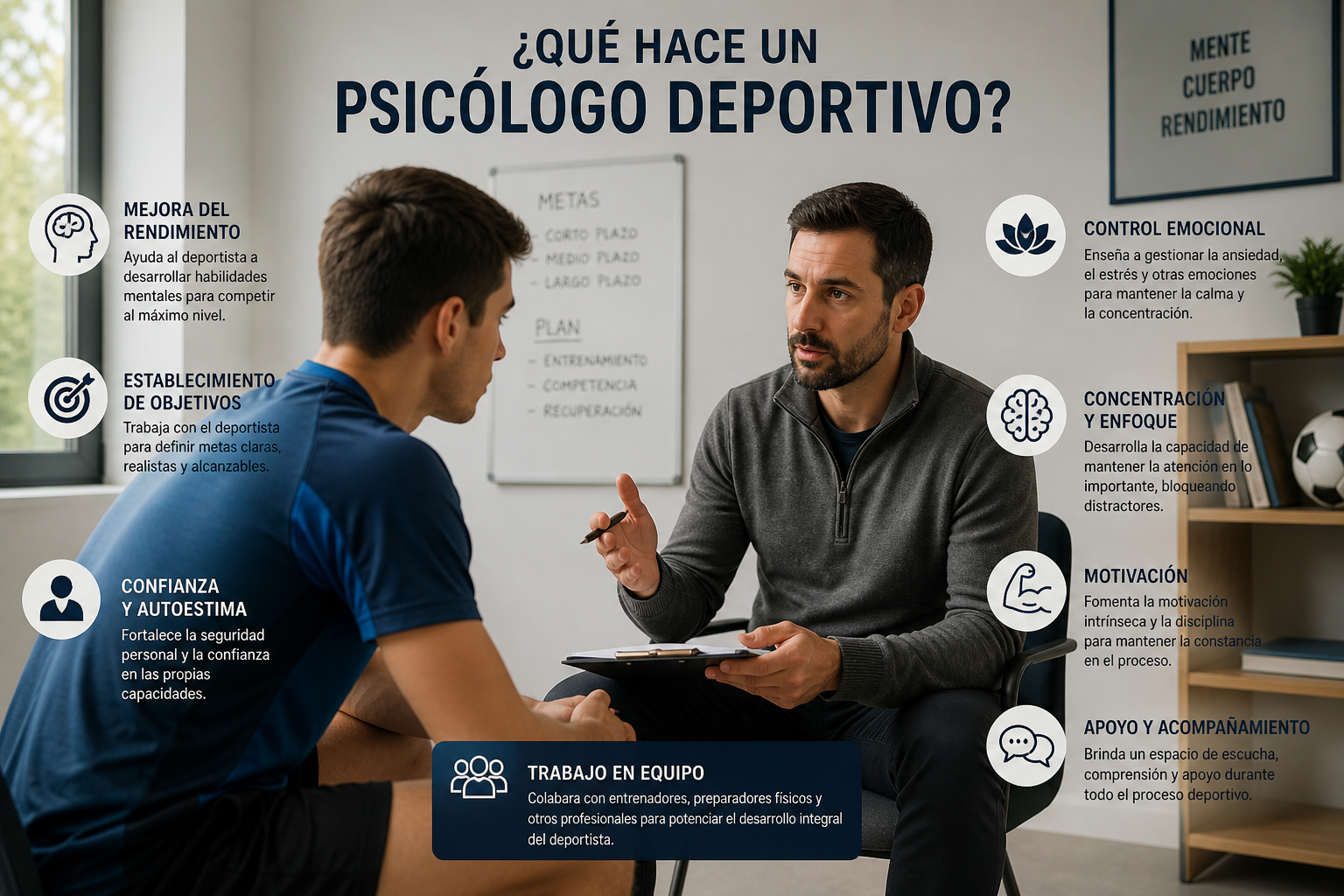 Qué hace un psicólogo deportivo